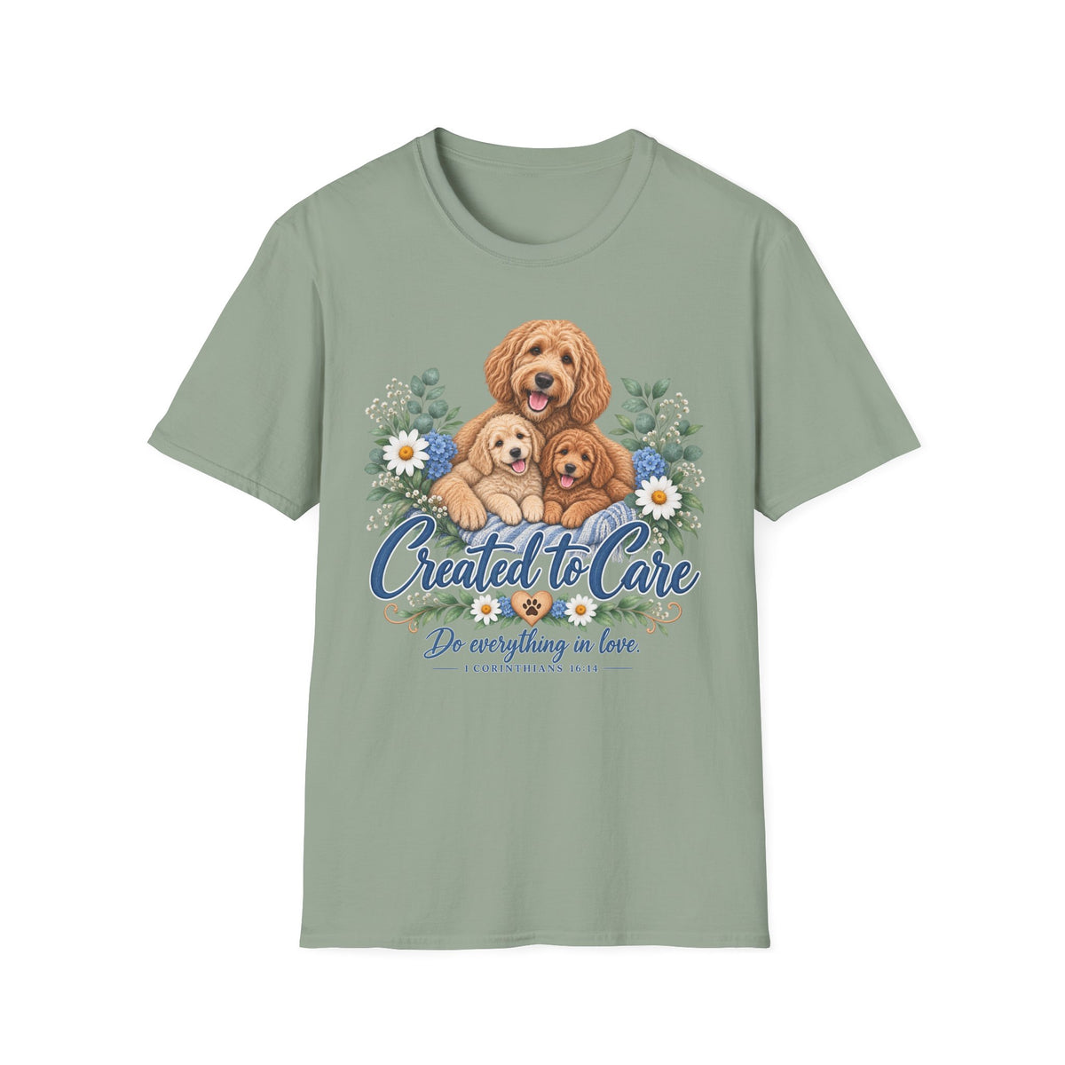 Created to Care Labradoodle Dog Family