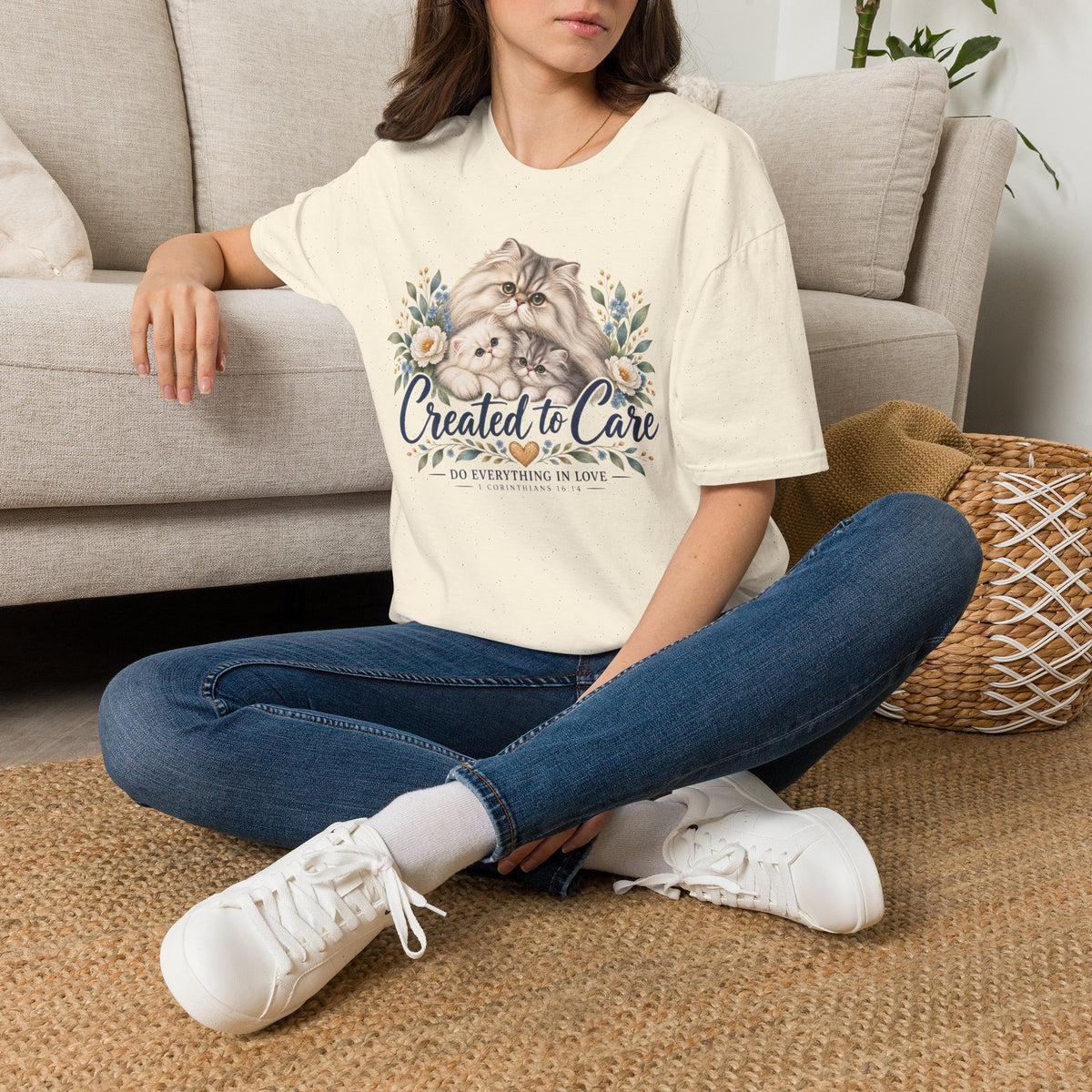 Created to Care Persian Cat Family