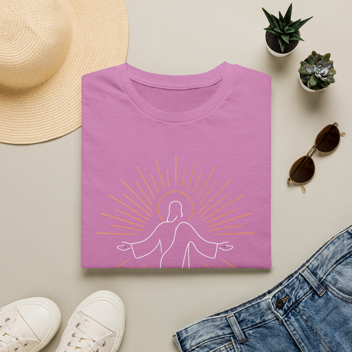 Jesus with open arms T-Shirt