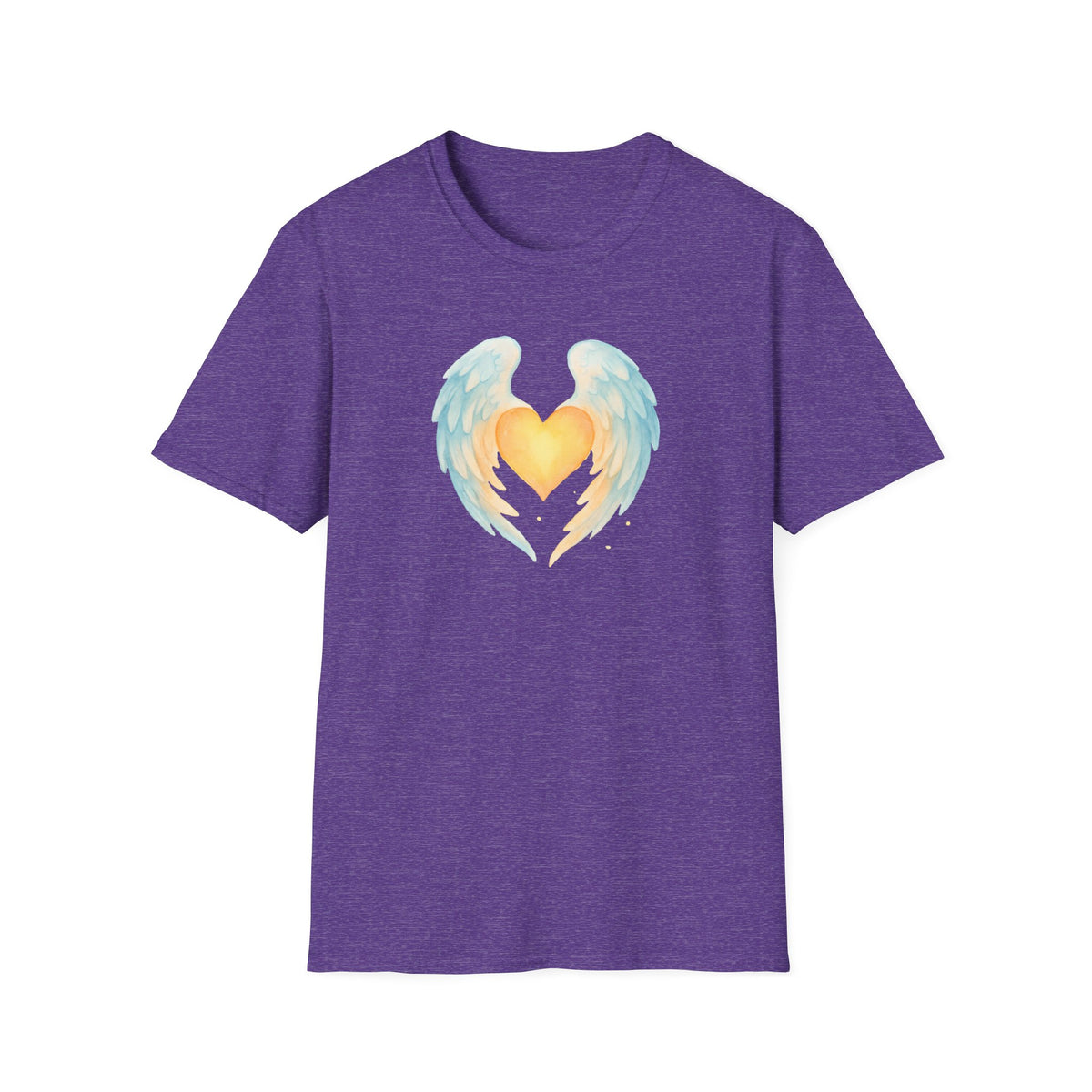 Heart with Angel Wings T-Shirt