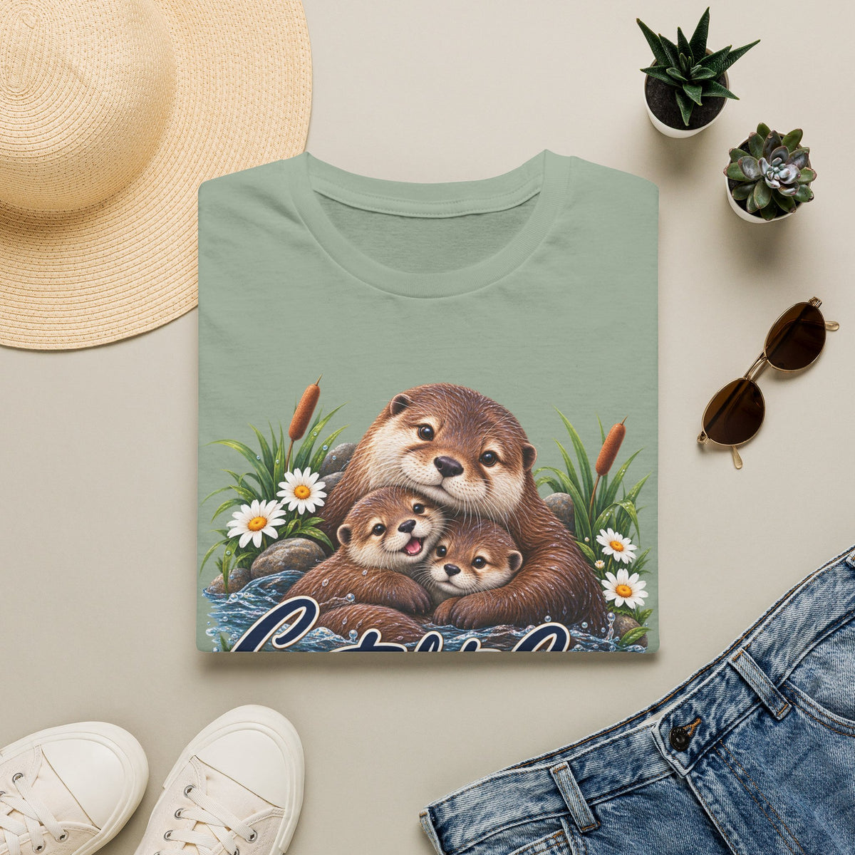 Created to Care Otter Family