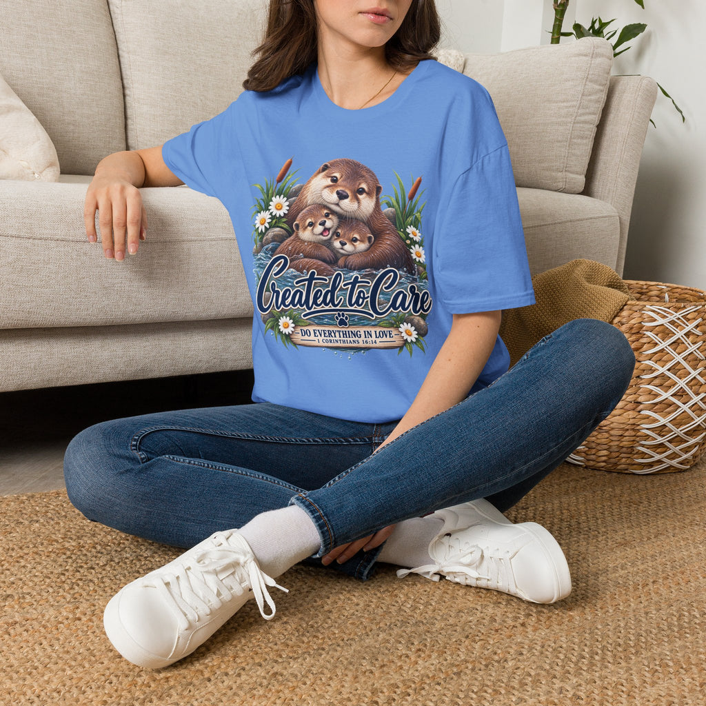 Created to Care Otter Family