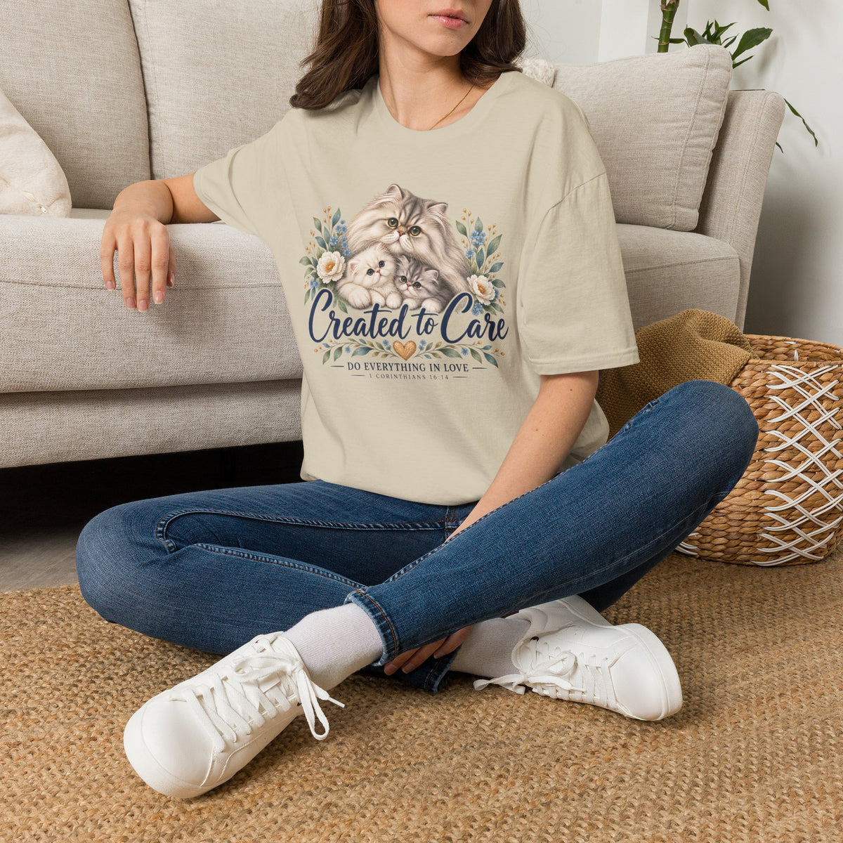 Created to Care Persian Cat Family
