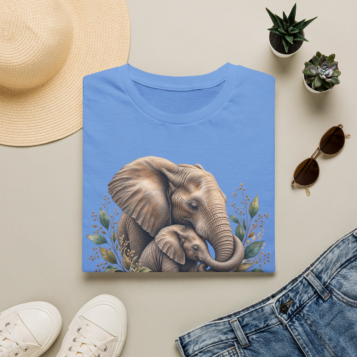 Created to Care Elephant Family