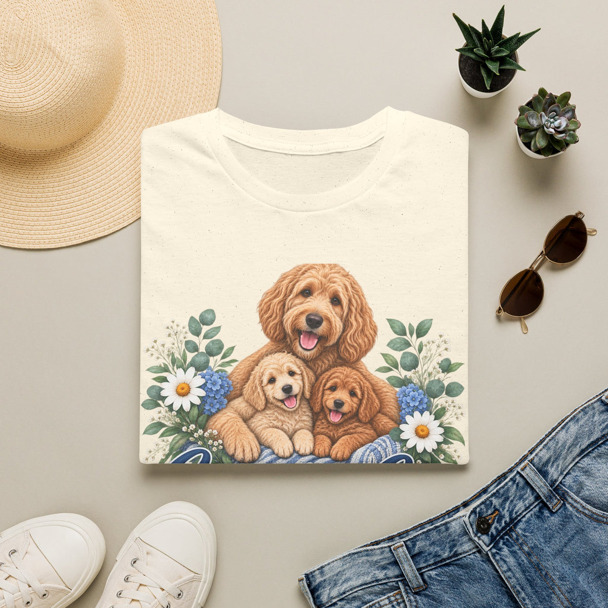 Created to Care Labradoodle Dog Family