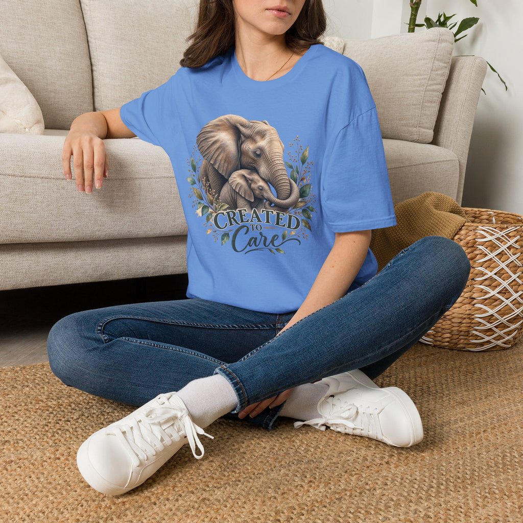 Created to Care Elephant Family
