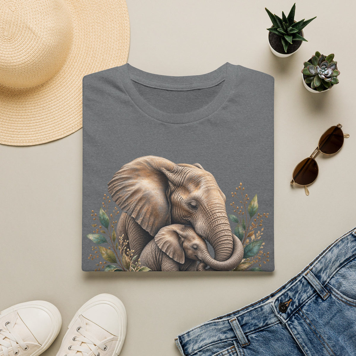 Created to Care Elephant Family