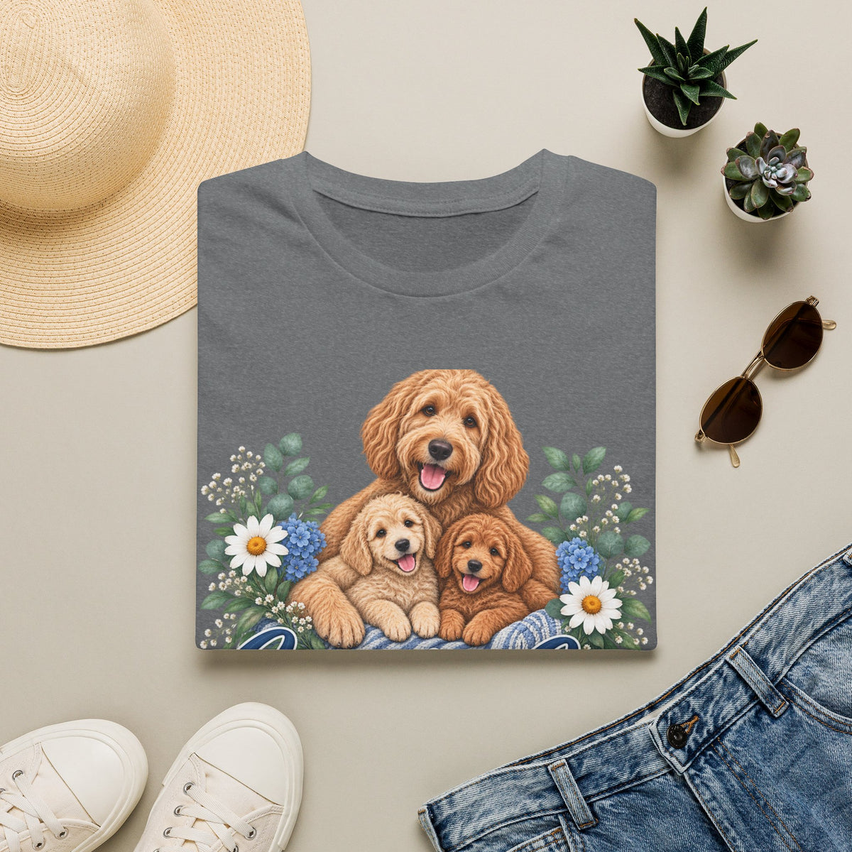 Created to Care Labradoodle Dog Family