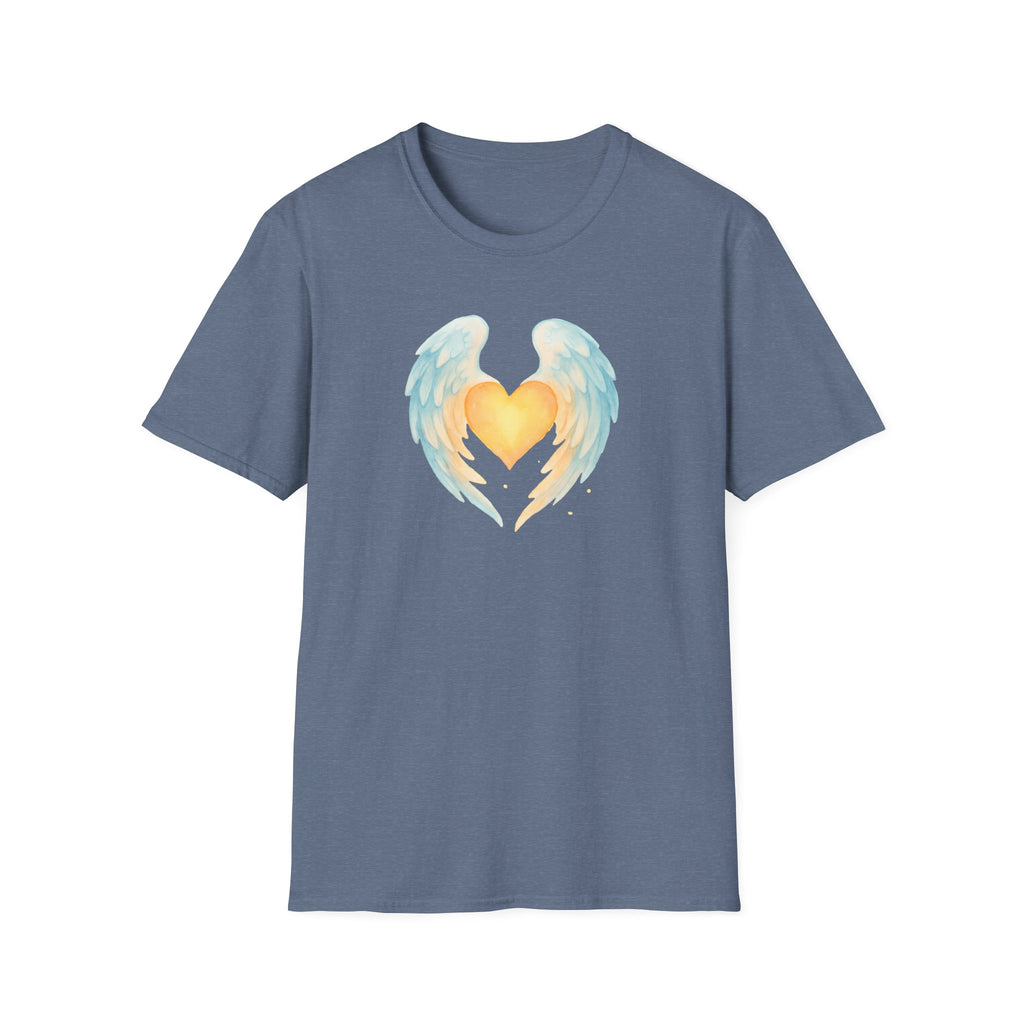 Heart with Angel Wings T-Shirt