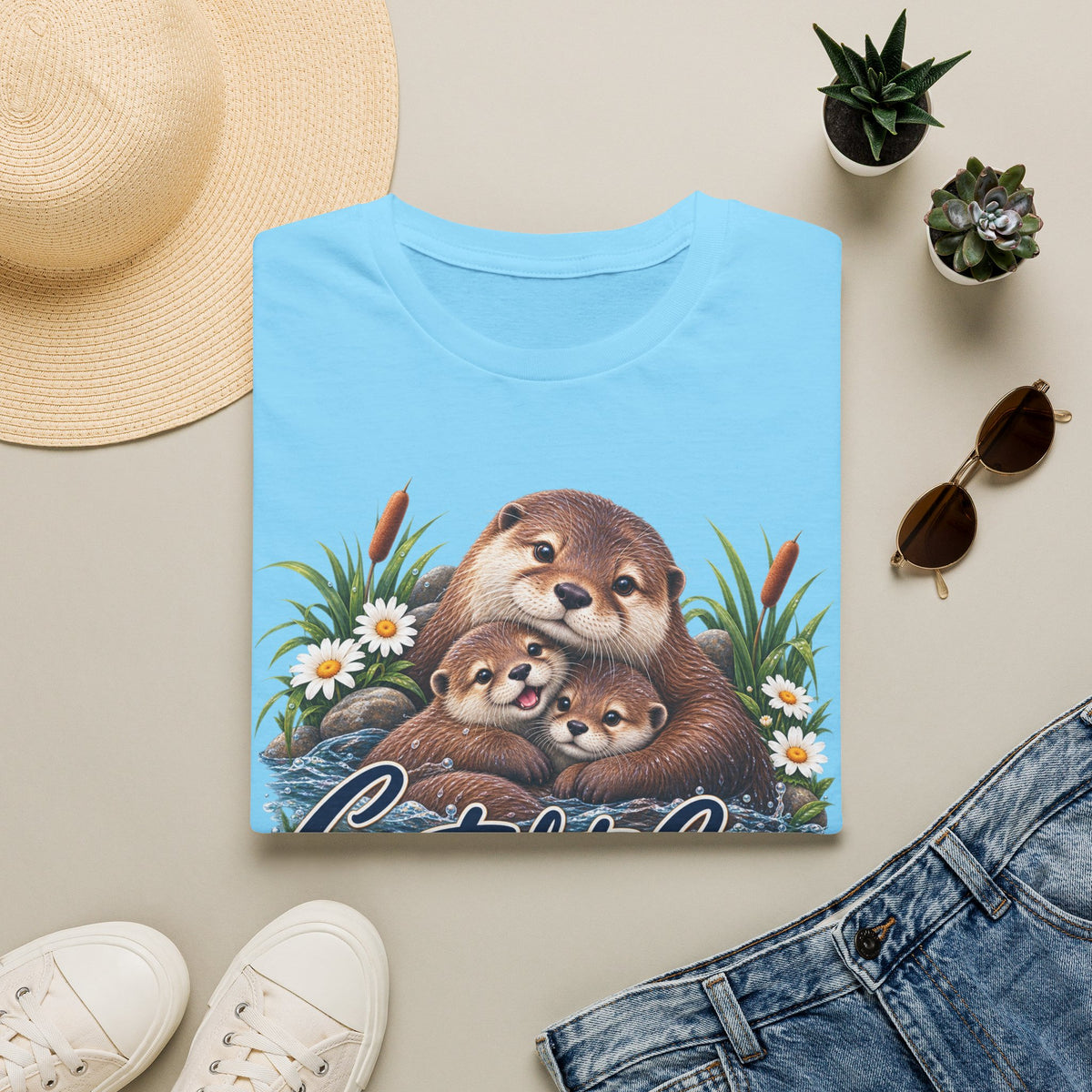 Created to Care Otter Family