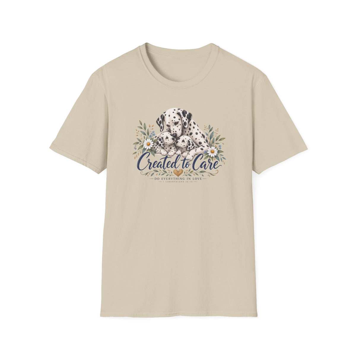 Created to Care Dalmation Dog Family