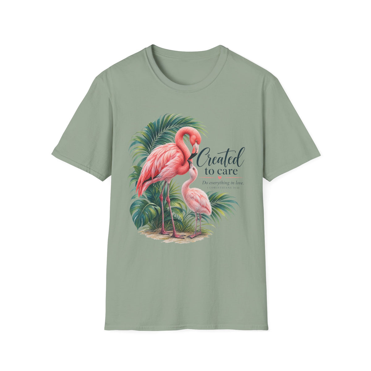 Created to Care Flamingos