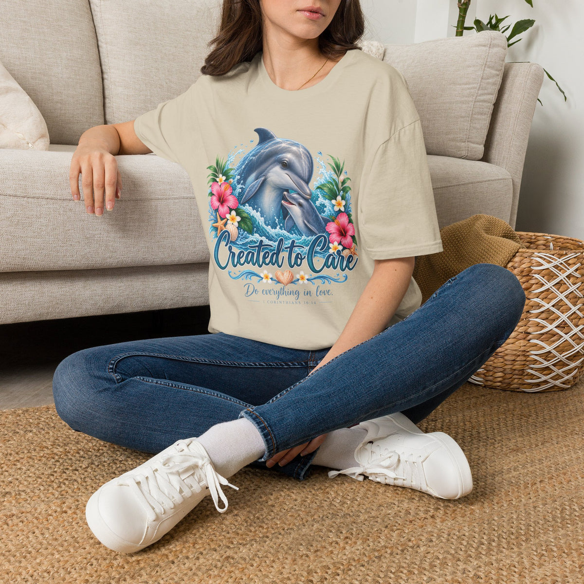 Created to Care Dolphin Family