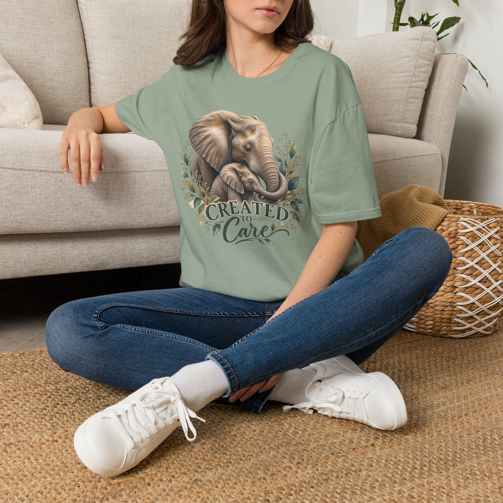 Created to Care Elephant Family