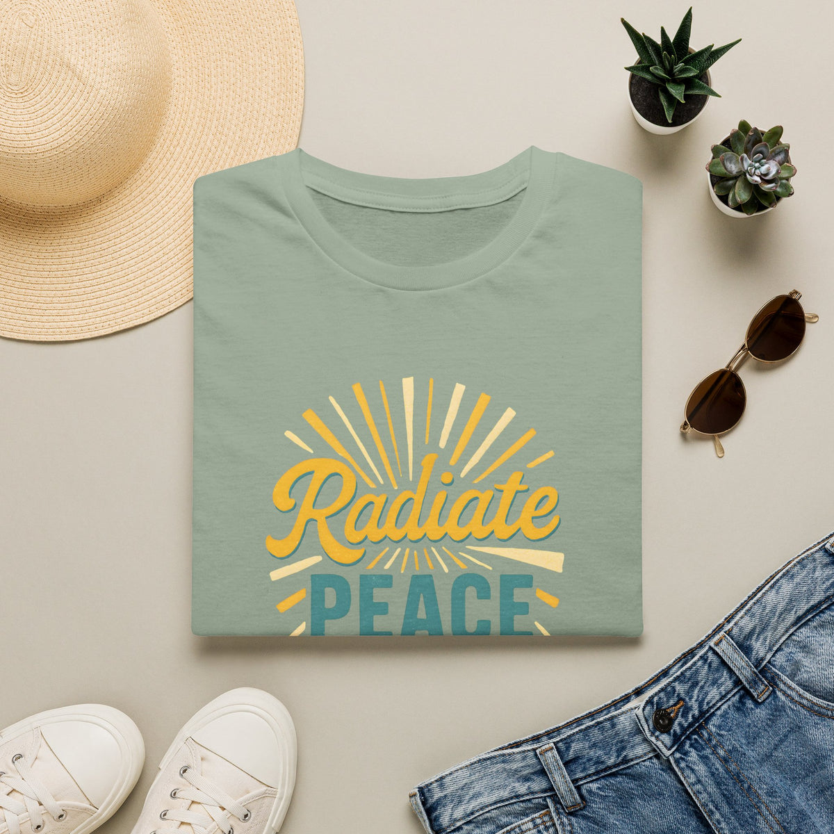 Radiate Peace Rays T-Shirt