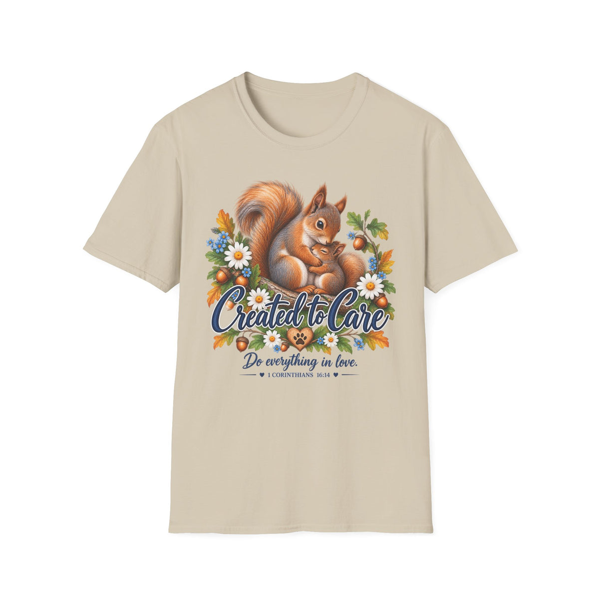 Created to Care Squirrel Family