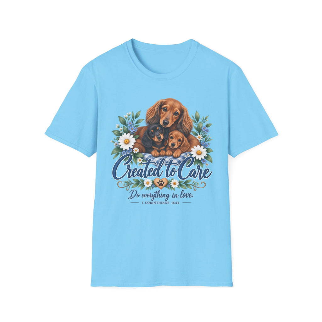 Created to Care Dachshund Dog Family