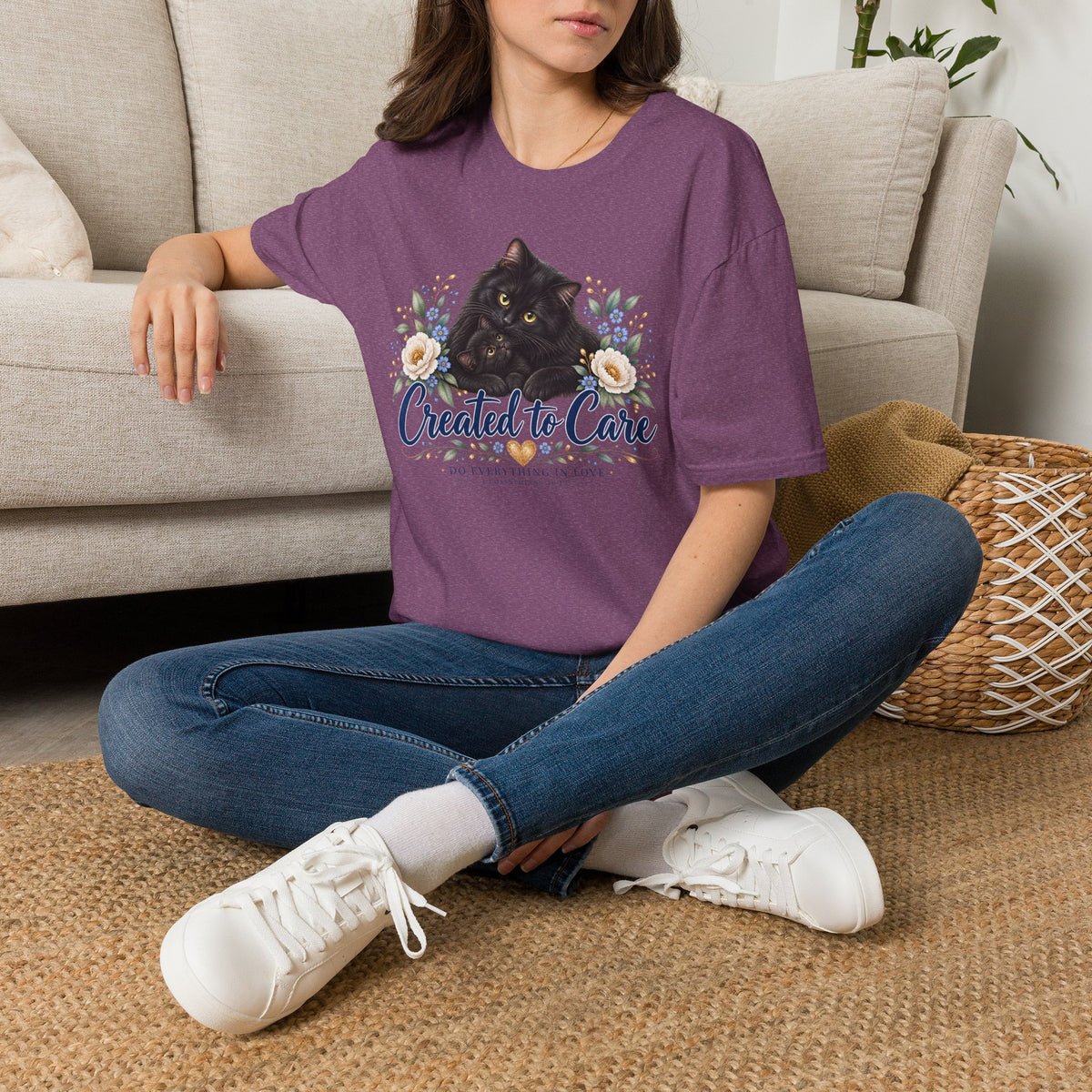 Created to Care Gray Cats