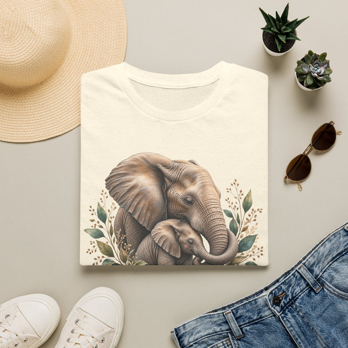 Created to Care Elephant Family