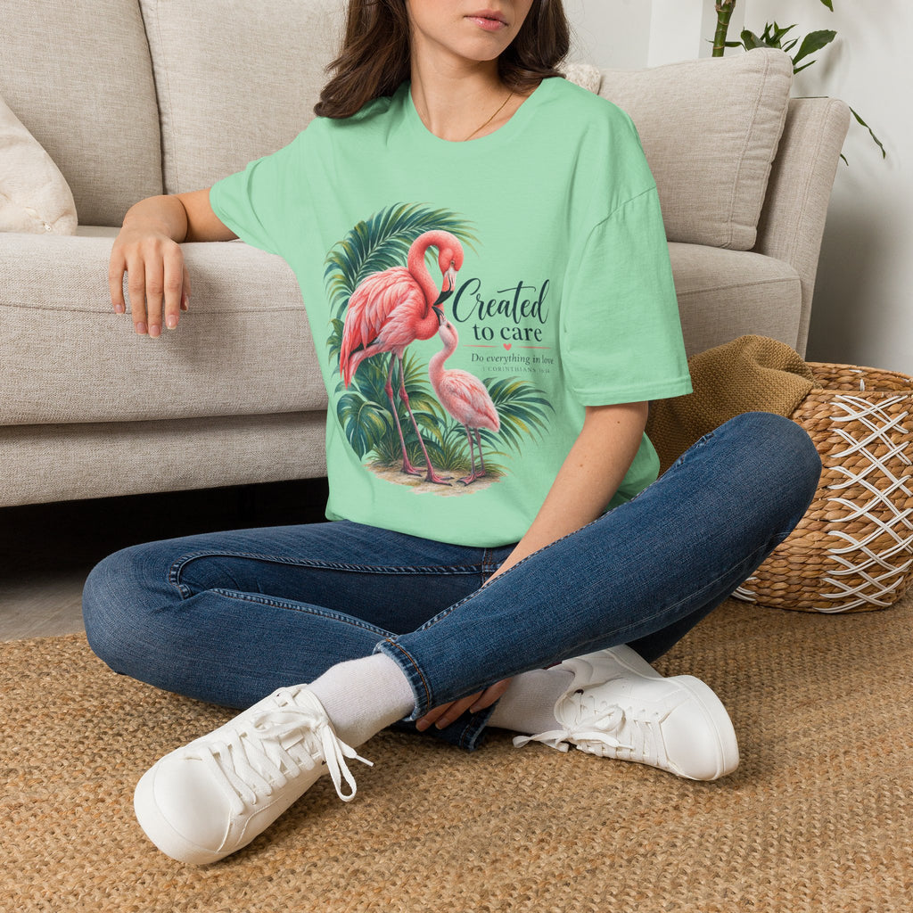 Created to Care Flamingos
