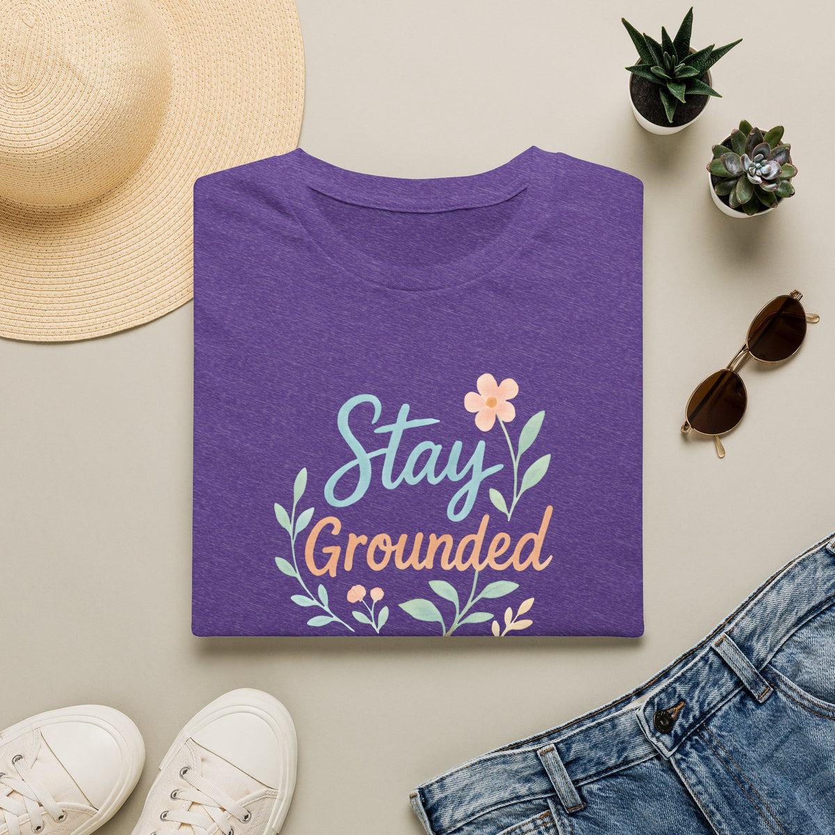 Stay Grounded with Roots T-Shirt