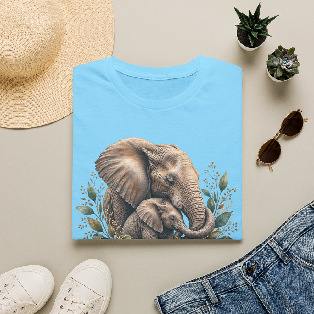 Created to Care Elephant Family