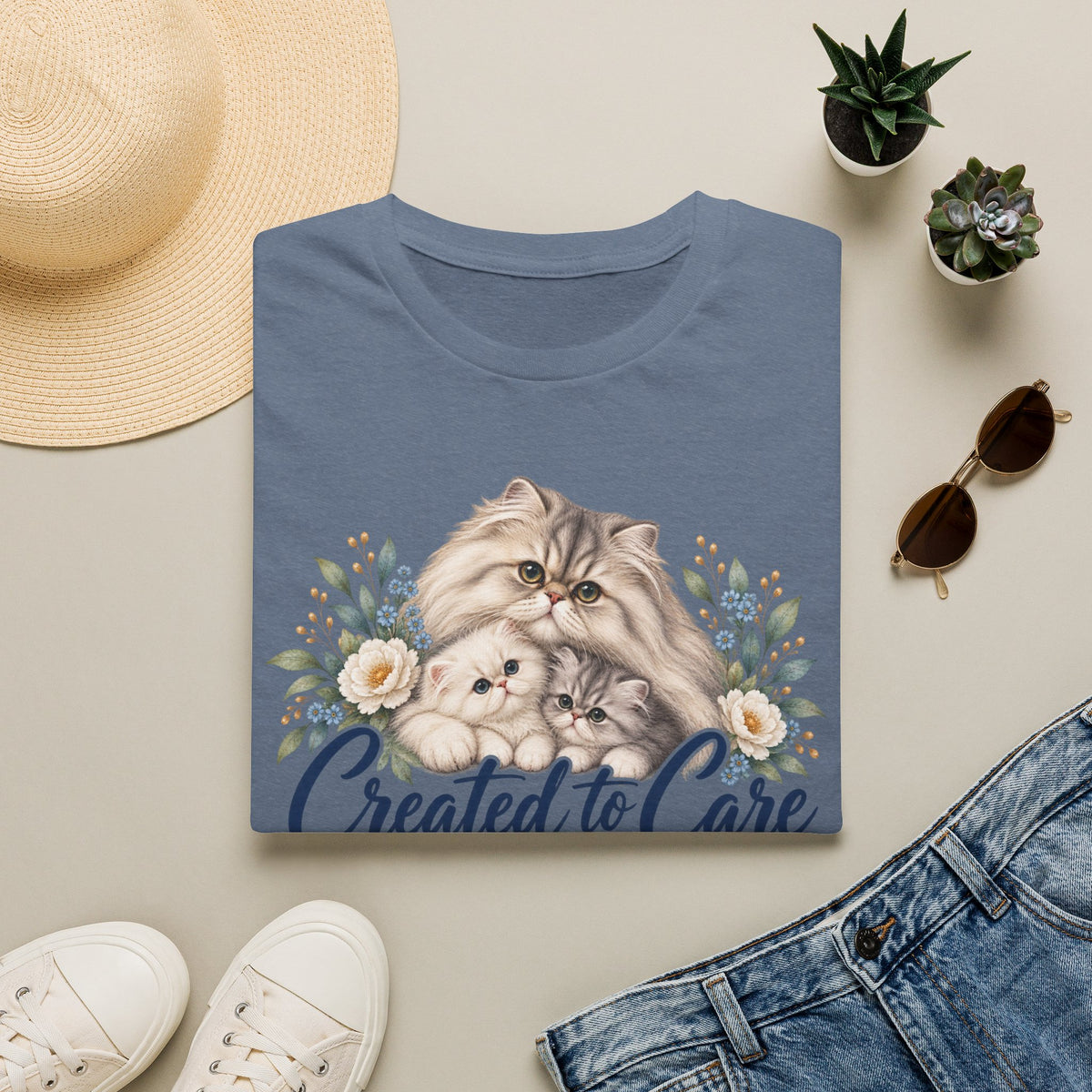 Created to Care Persian Cat Family