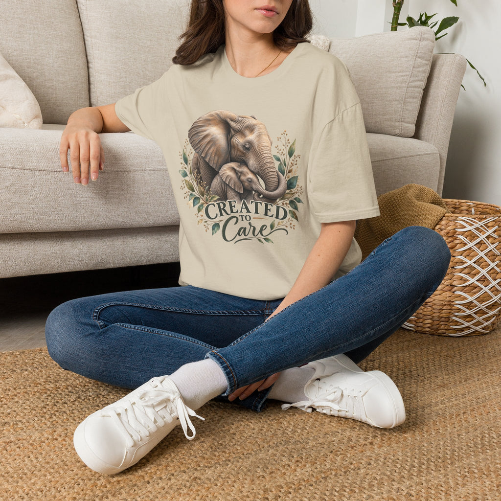 Created to Care Elephant Family