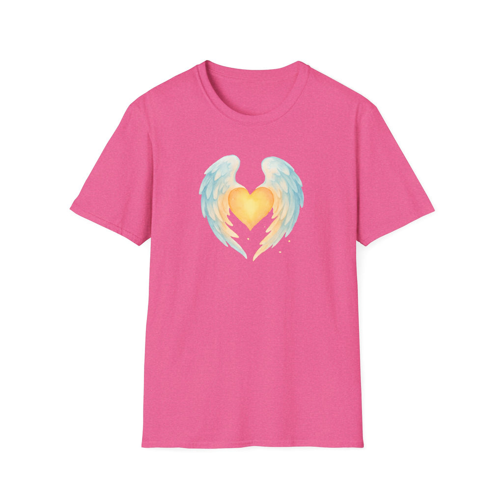 Heart with Angel Wings T-Shirt