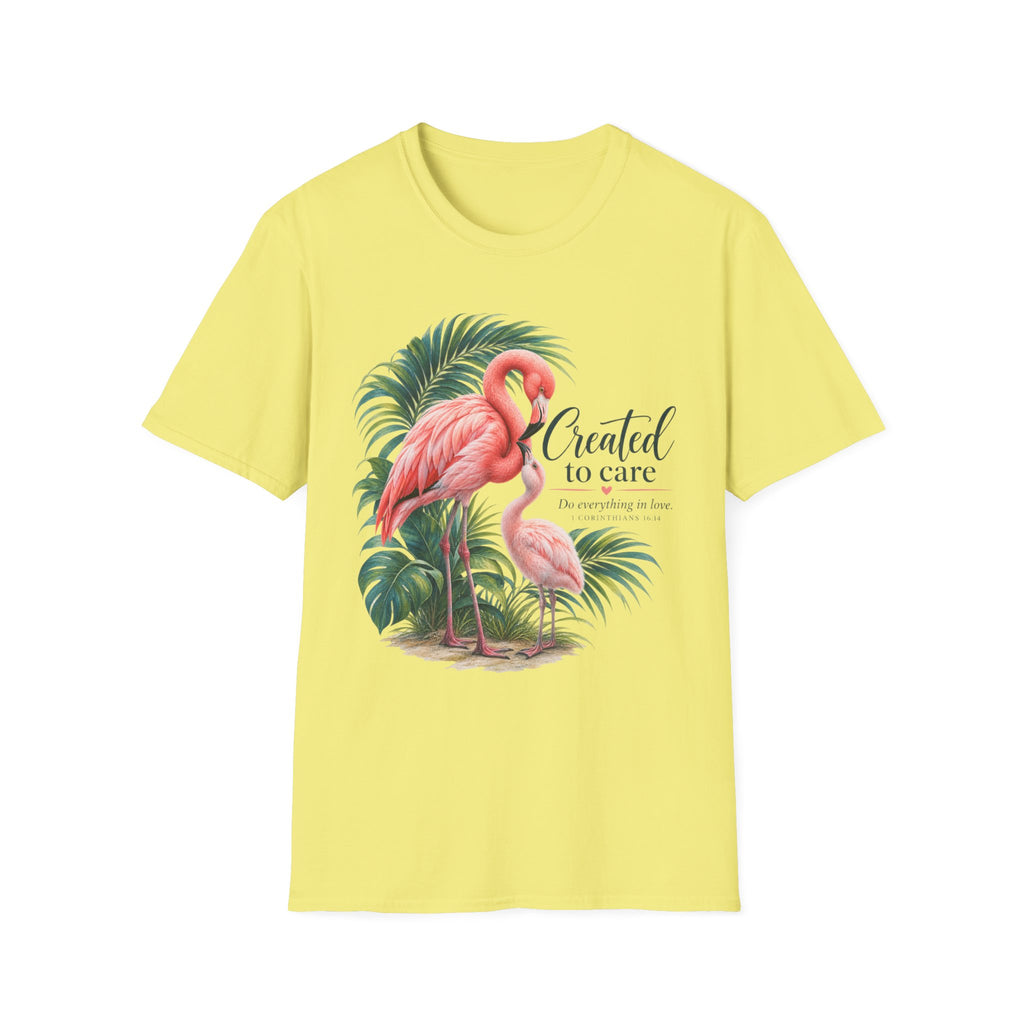 Created to Care Flamingos