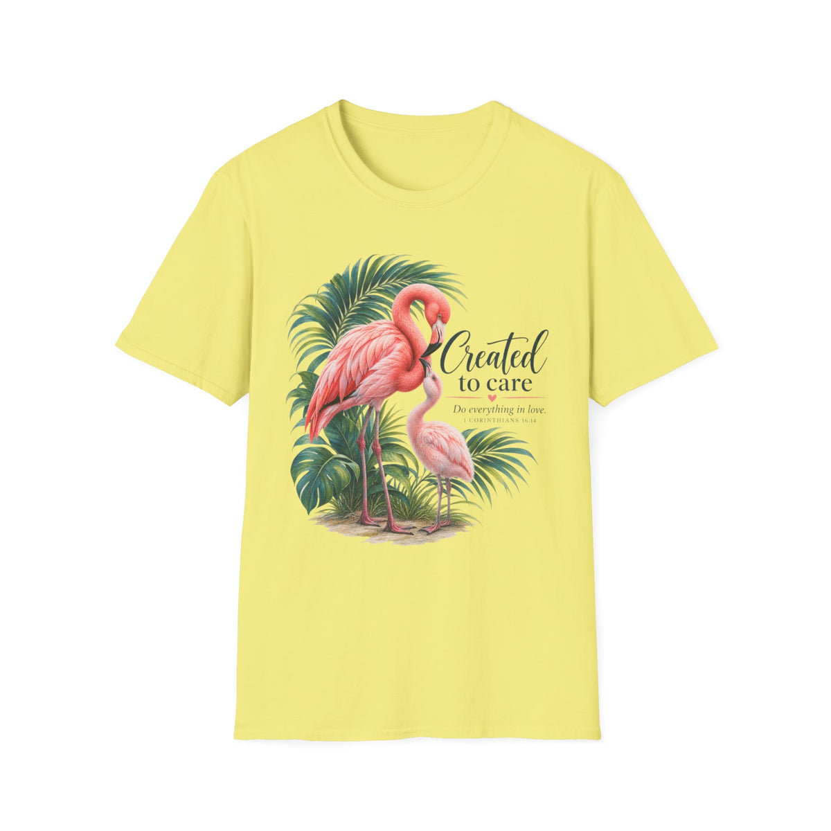 Created to Care Flamingos