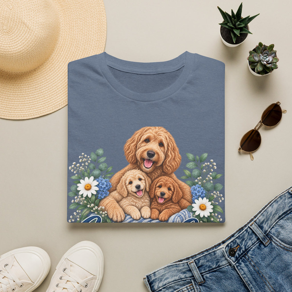 Created to Care Labradoodle Dog Family