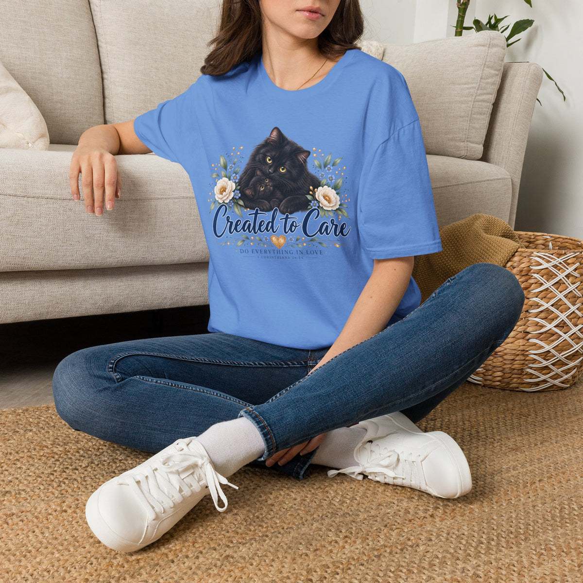 Created to Care Gray Cats