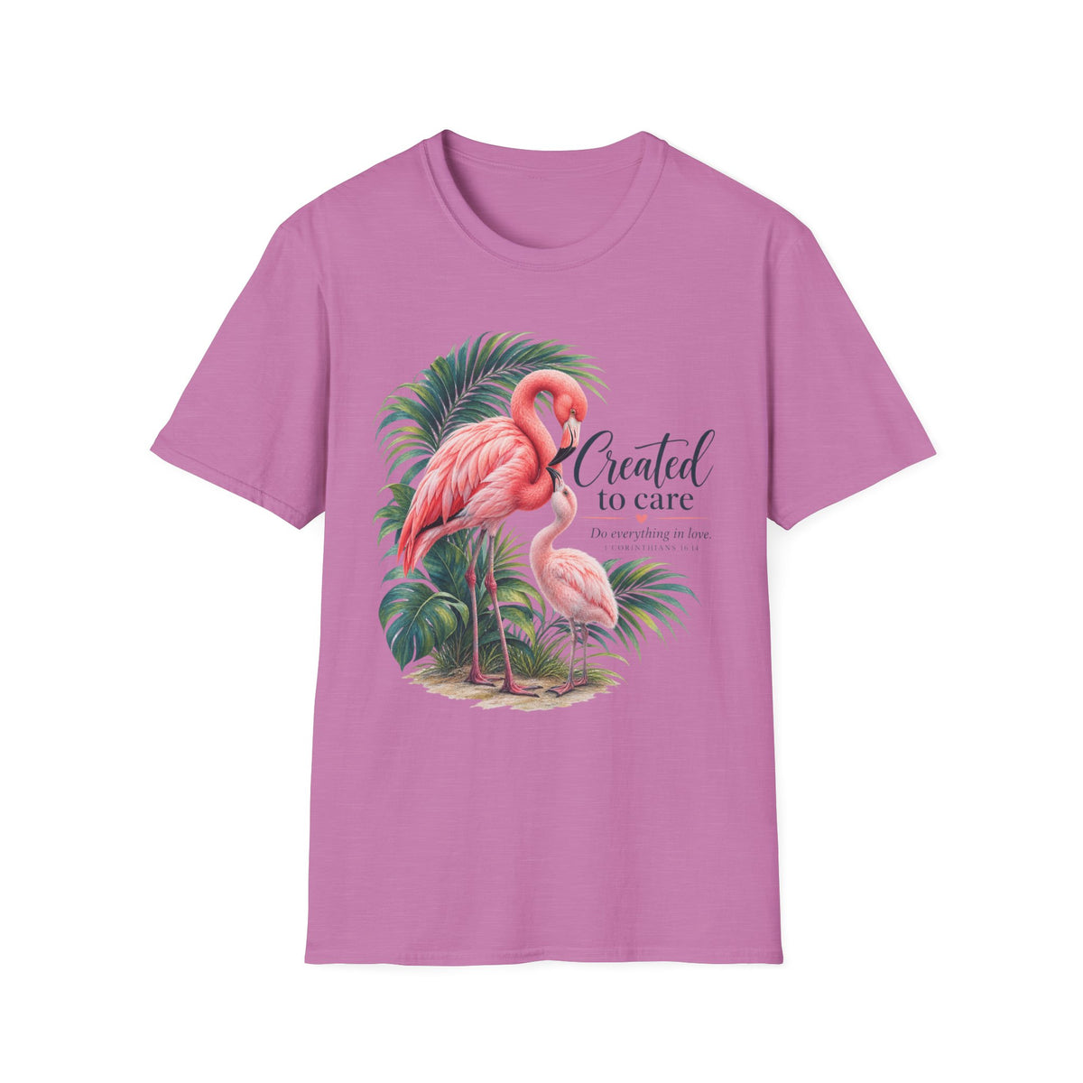Created to Care Flamingos