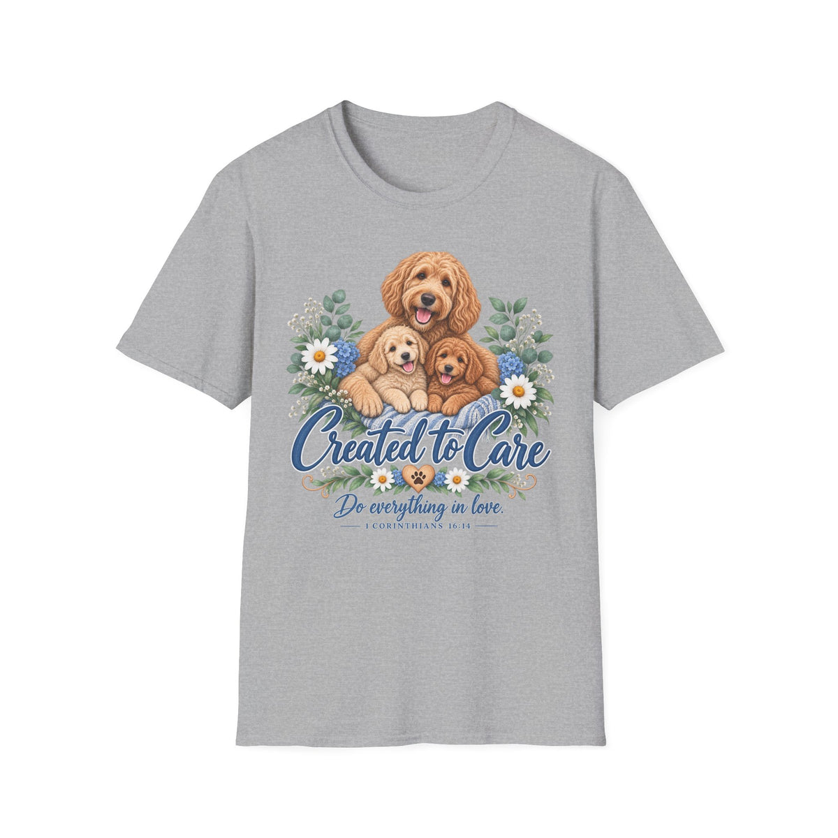 Created to Care Labradoodle Dog Family