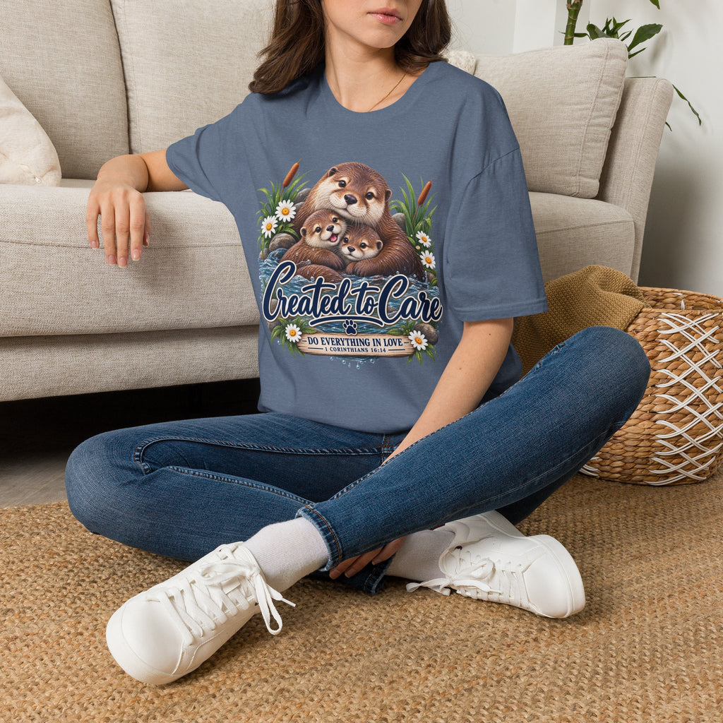 Created to Care Otter Family