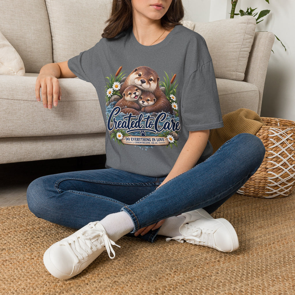 Created to Care Otter Family