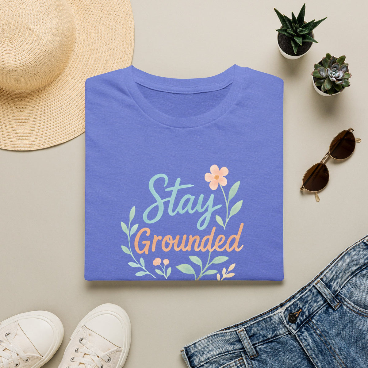 Stay Grounded with Roots T-Shirt