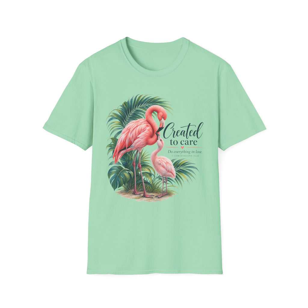 Created to Care Flamingos