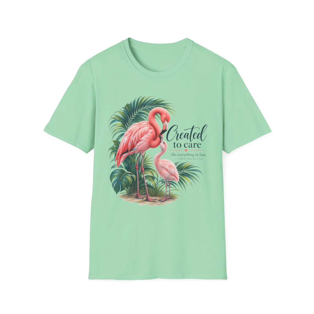 Created to Care Flamingos
