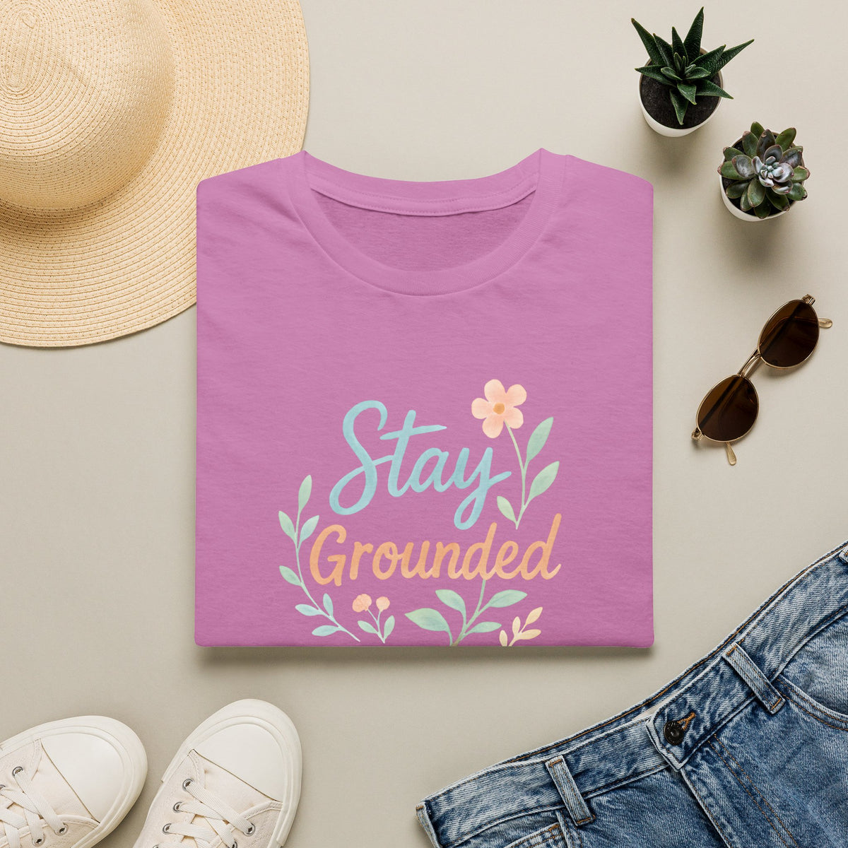 Stay Grounded with Roots T-Shirt