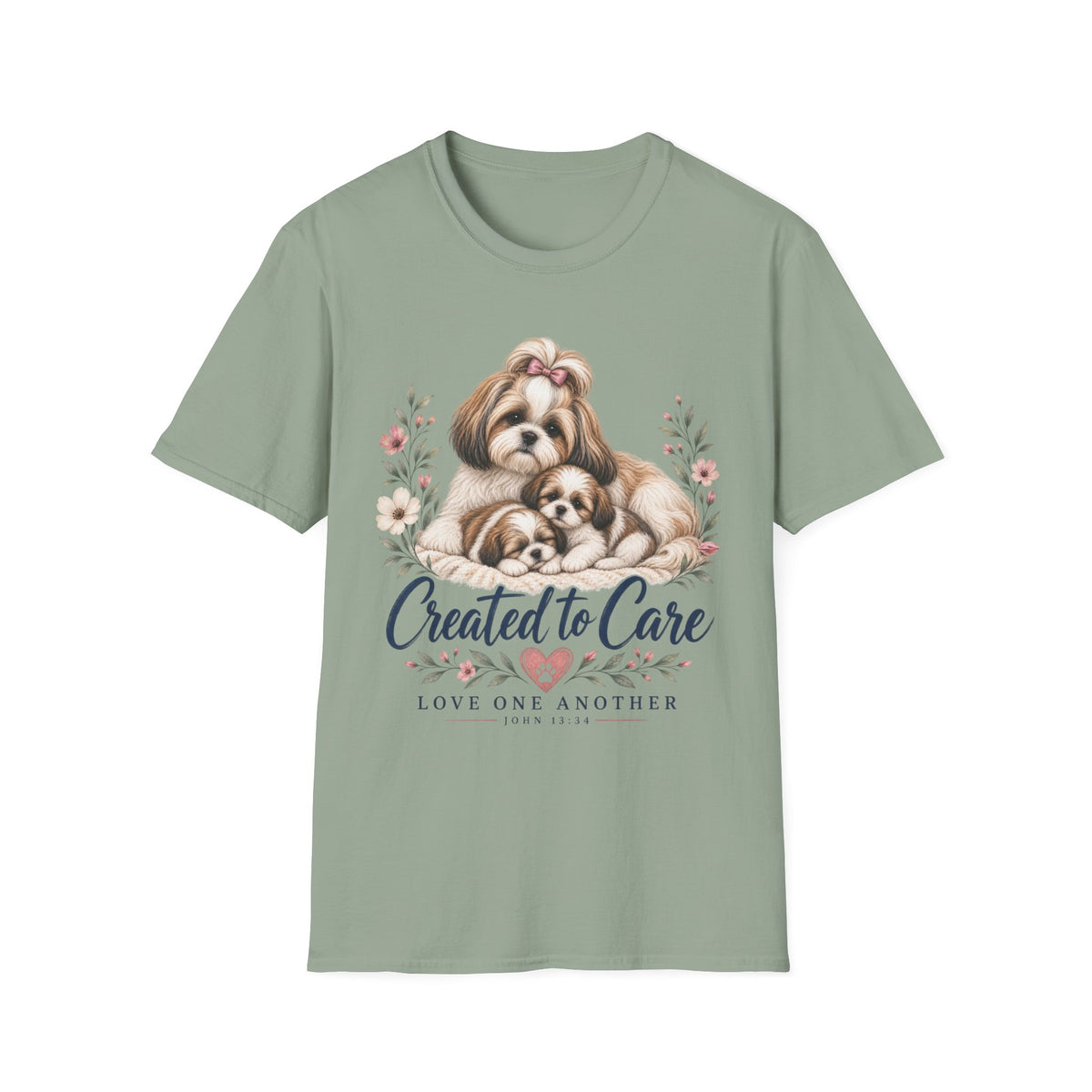 Created to Care Pekingnese Dog Family
