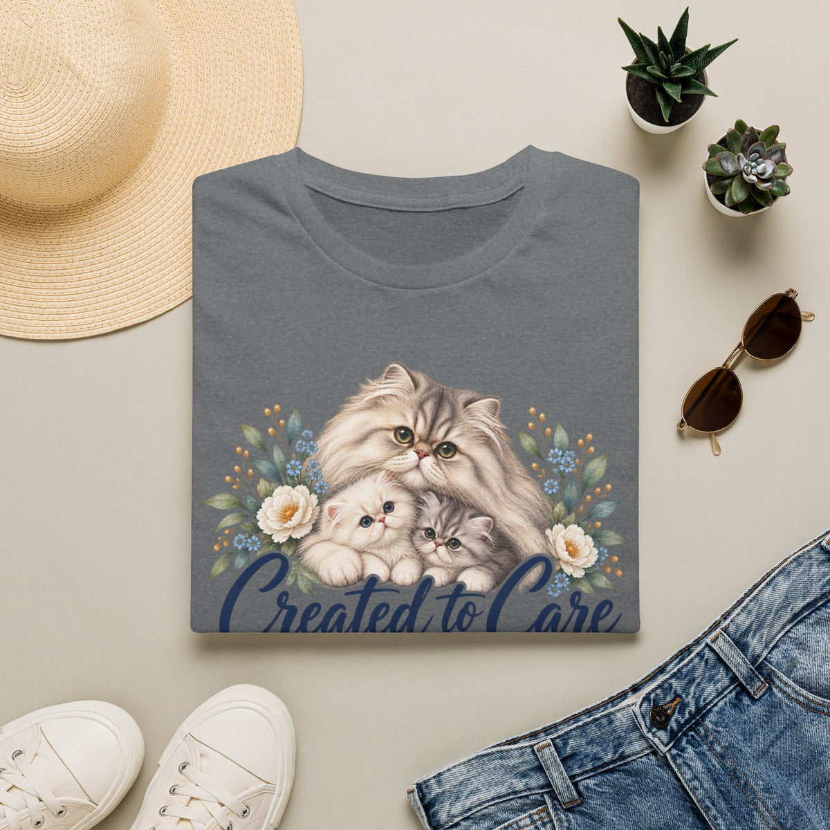 Created to Care Persian Cat Family