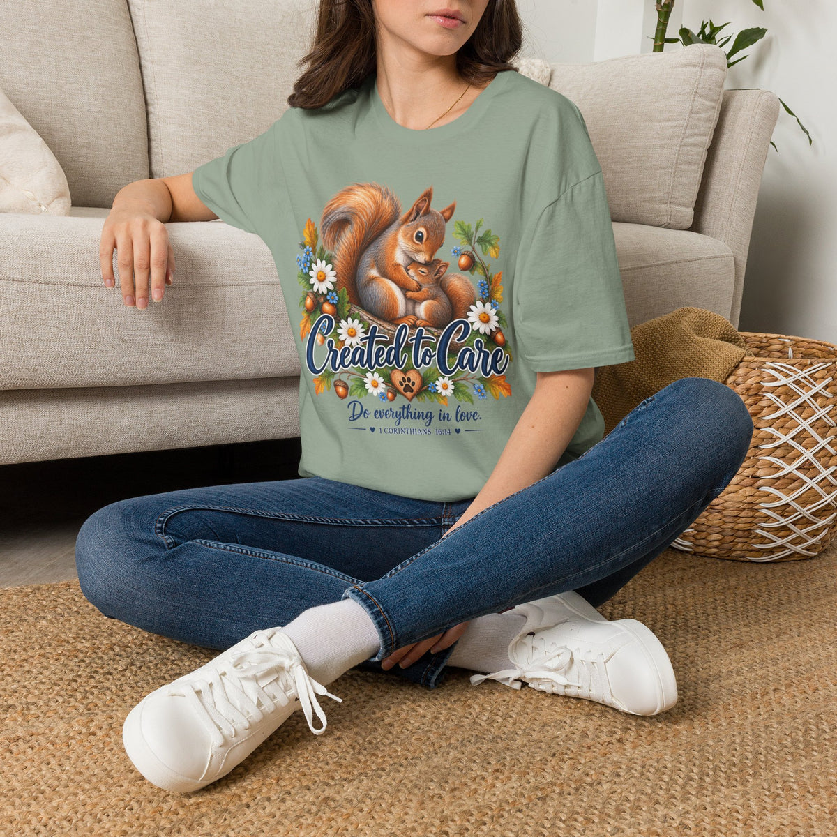 Created to Care Squirrel Family