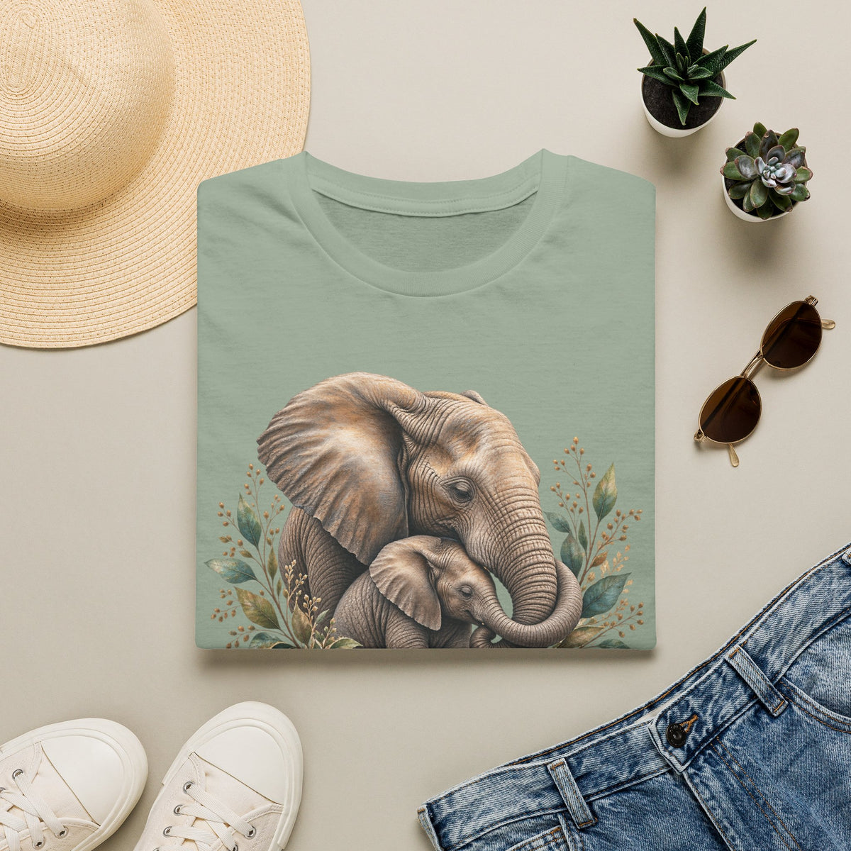 Created to Care Elephant Family