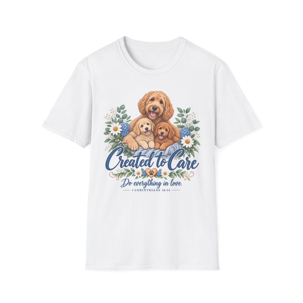 Created to Care Labradoodle Dog Family