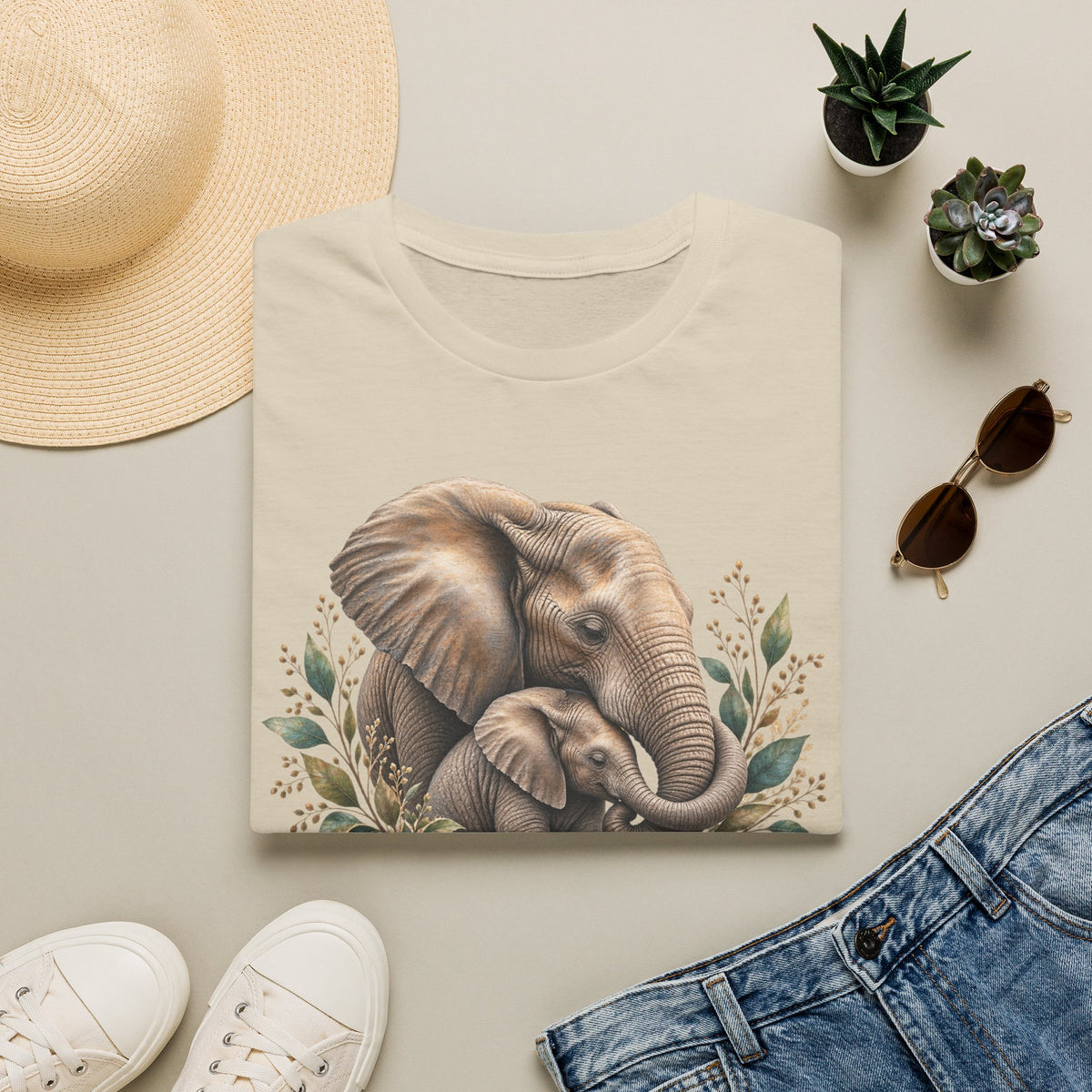 Created to Care Elephant Family