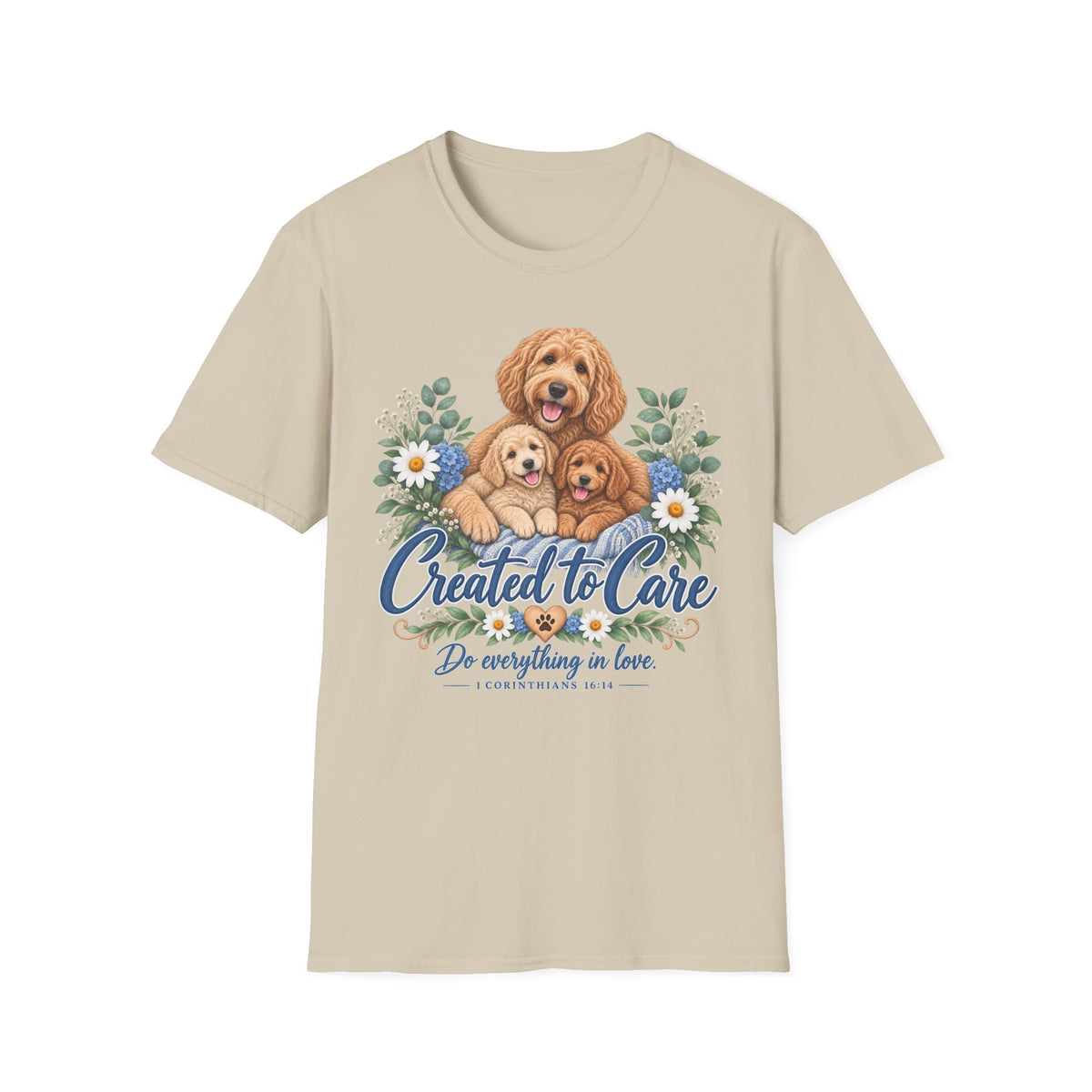 Created to Care Labradoodle Dog Family