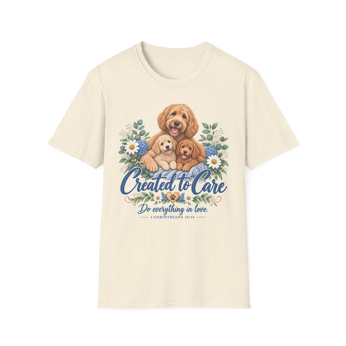 Created to Care Labradoodle Dog Family