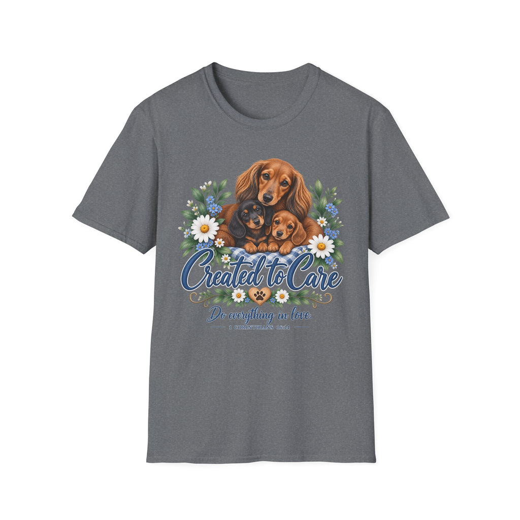 Created to Care Dachshund Dog Family